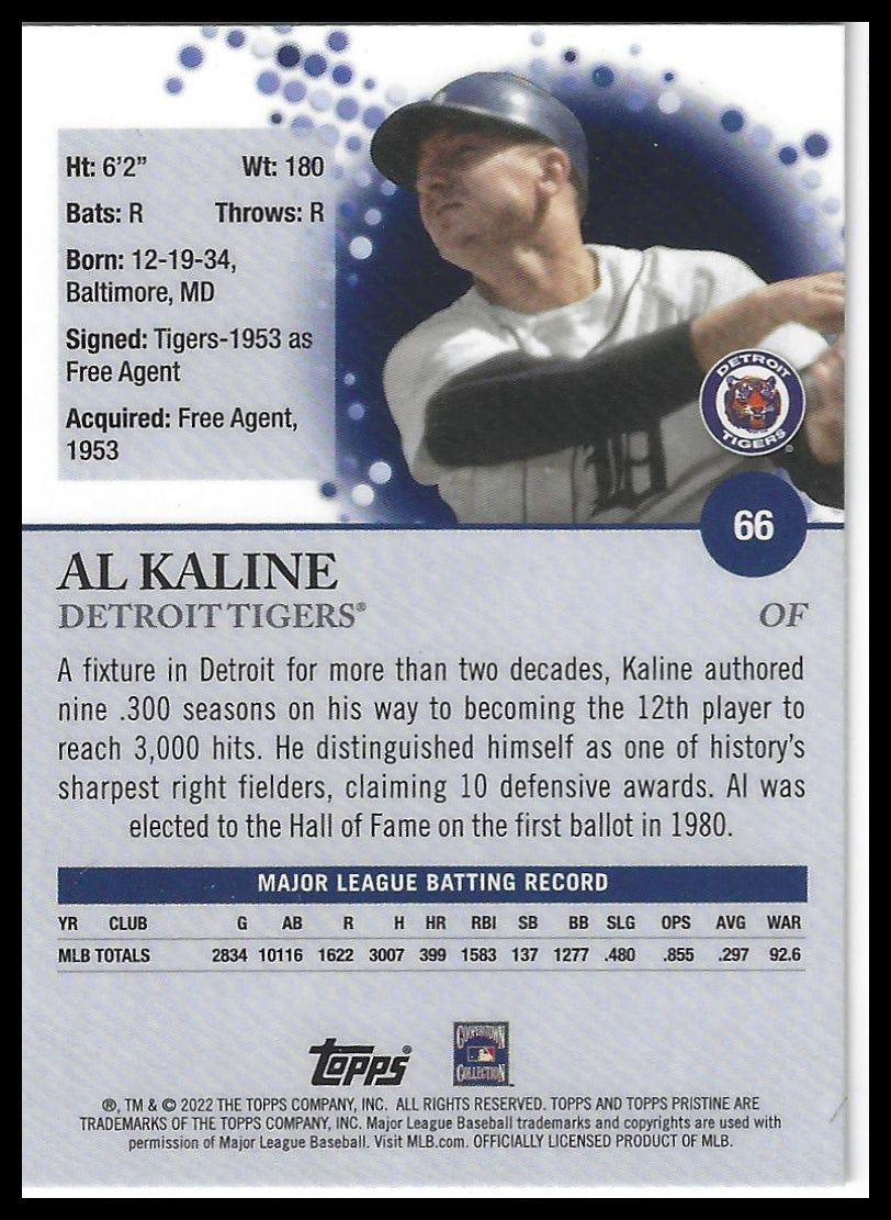 2022 Topps Pristine #66 Al Kaline