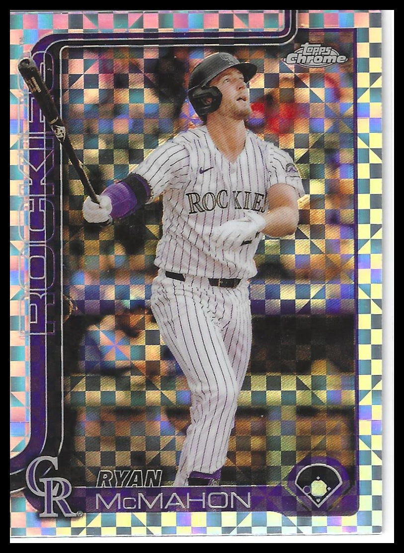 2025 Topps Chrome #66 Ryan McMahon X-Fractors