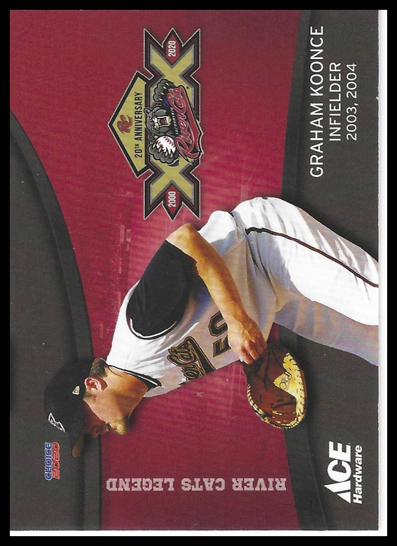 2020 Choice Sacramento River Cats Legends #15 Graham Koonce