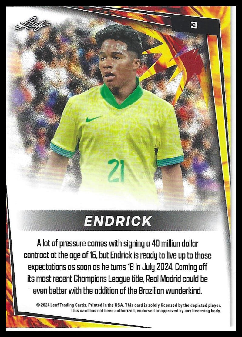 2024 Leaf #3 Endrick Blue