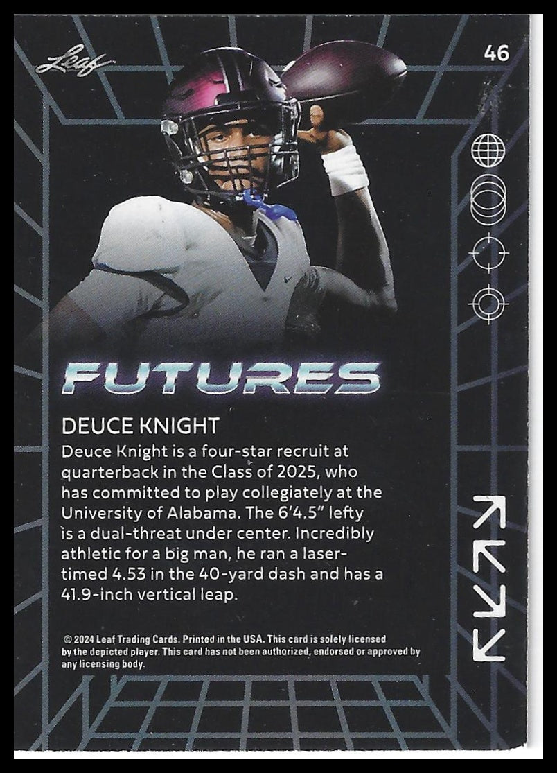2024 Leaf Futures #46 Deuce Knight