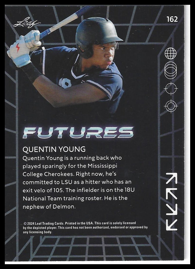 2024 Leaf Futures #162 Quentin Young