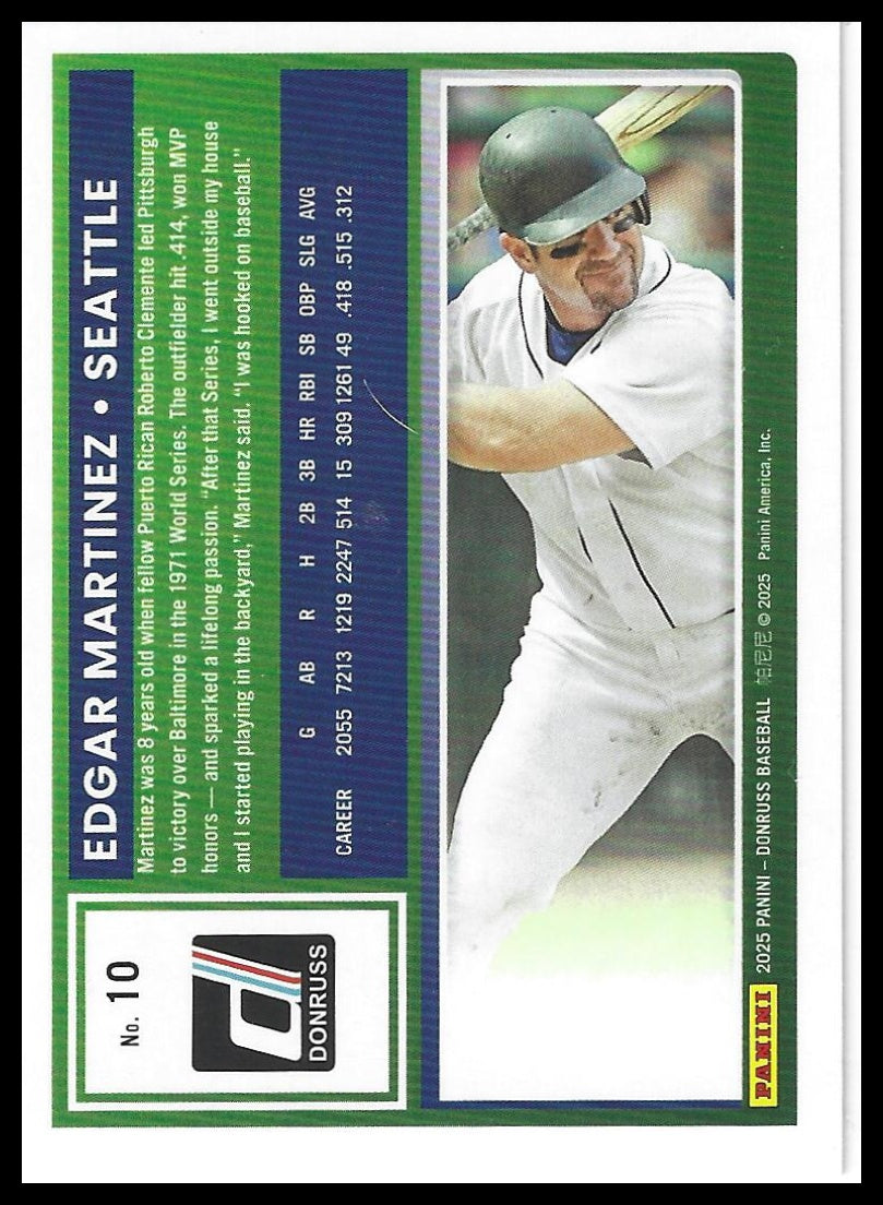 2025 Donruss #10 Edgar Martinez Liberty