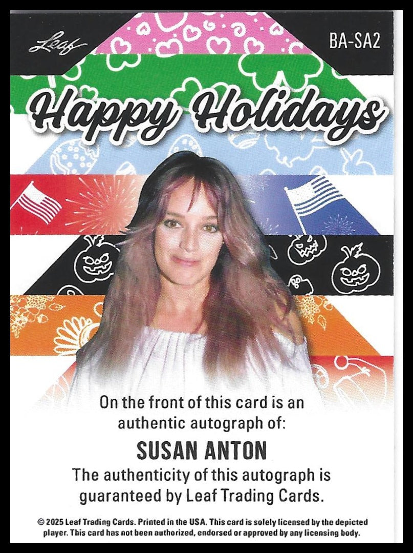 2025 Leaf Holiday Autographs #BA-SA2 Susan Anton