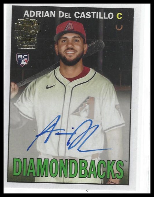 2025 Topps Archives #67FFA-AD Adrian Del Castillo 1967 TFF Autographs