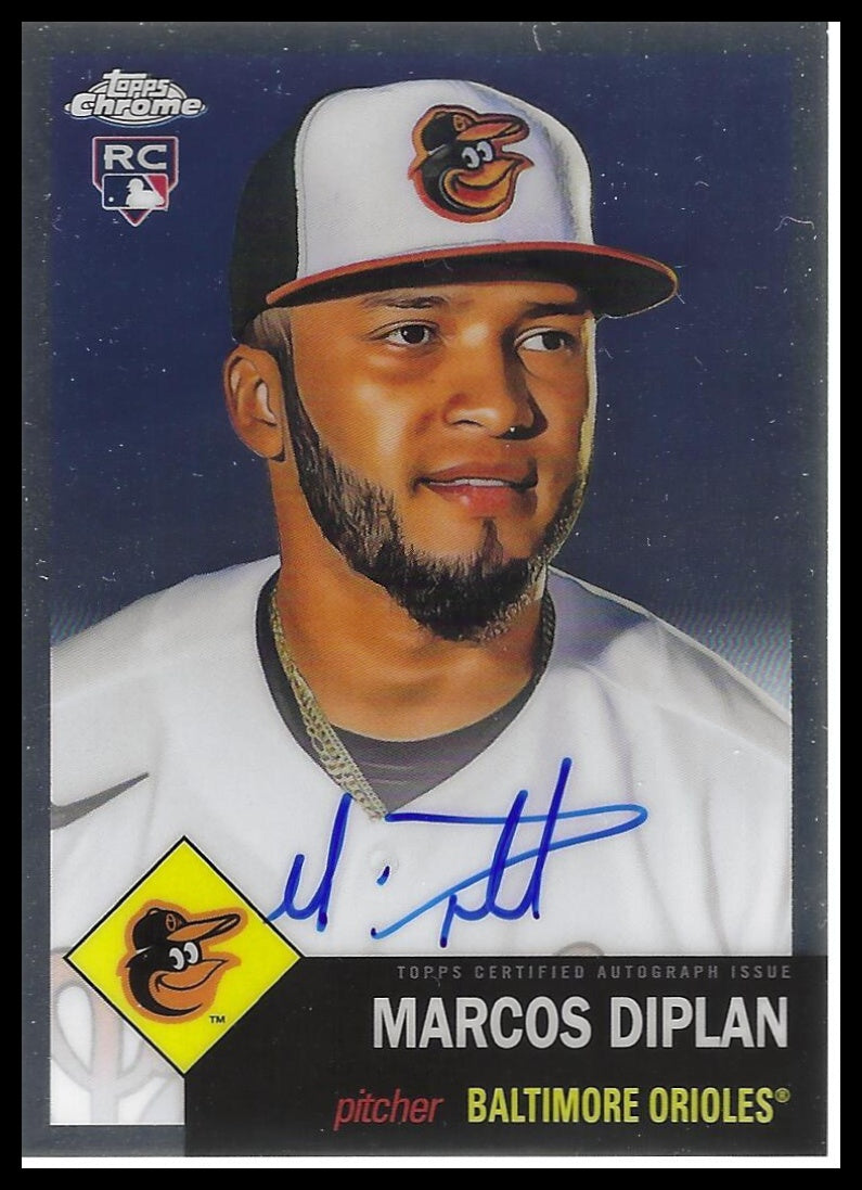 2022 Topps Chrome Platinum Anniversary #CPA-MD Marcos Diplan Autographs