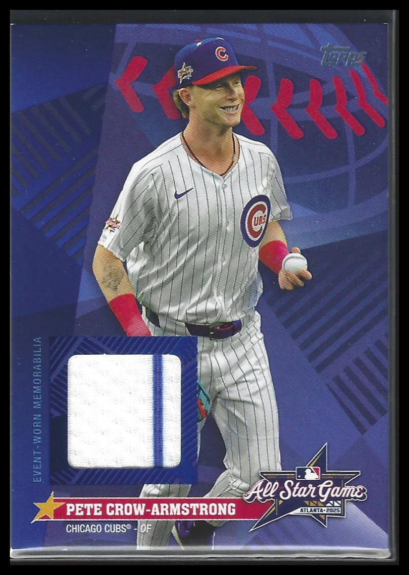2025 Topps Update #AS-PC Pete Crow-Armstrong All-Star Stitches