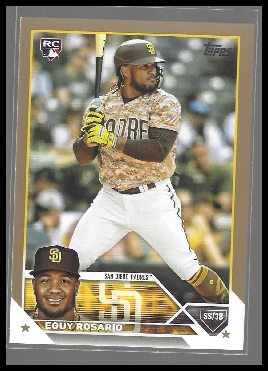2023 Topps #576 Eguy Rosario Gold #/2023