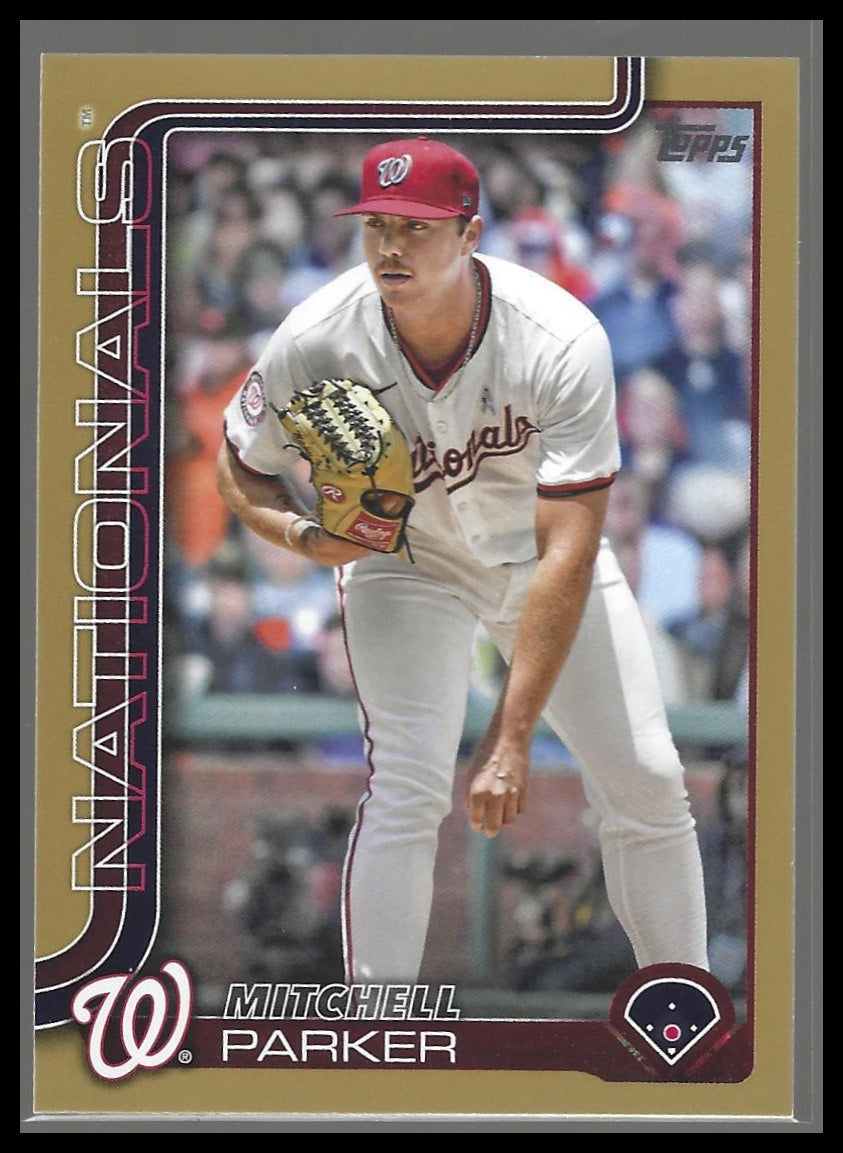 2025 Topps #684 Mitchell Parker Gold #/2025