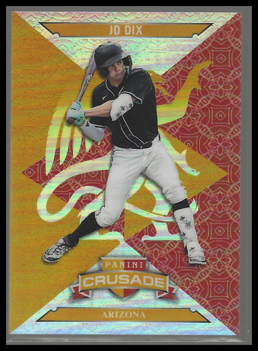 2025 Panini Crusade #21 JD Dix Crusade Gold #/10