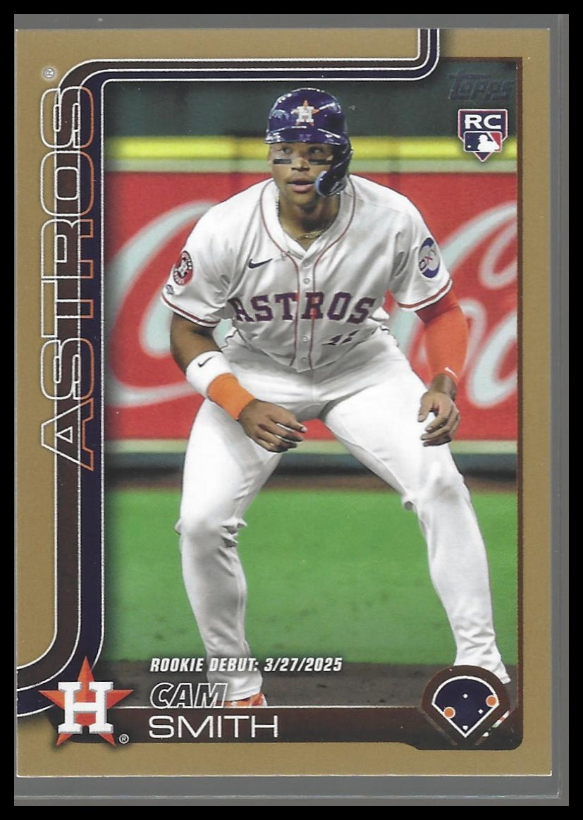 2025 Topps Update #US45 Cam Smith Gold #/2025