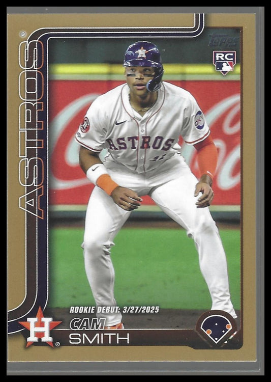 2025 Topps Update #US45 Cam Smith Gold #/2025