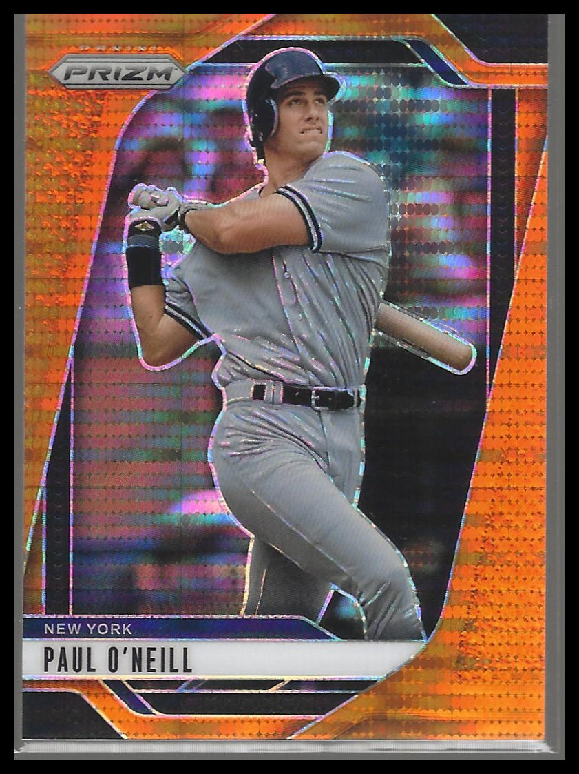 2025 Panini Prizm #139 Paul O'Neill Orange Pulsar Prizms #/399