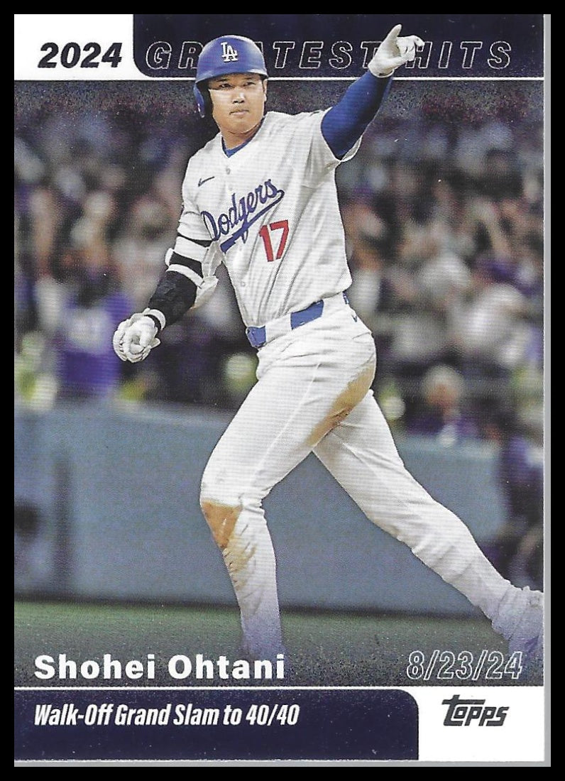 2025 Topps #GH-23 Shohei Ohtani 2024 Greatest Hits