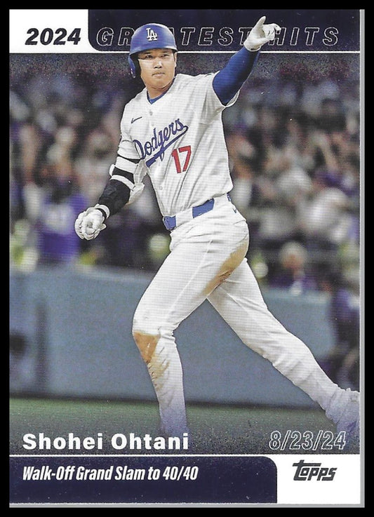 2025 Topps #GH-23 Shohei Ohtani 2024 Greatest Hits