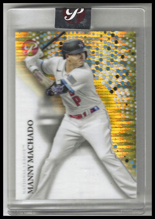 2022 Topps Pristine #267 Manny Machado Pristine Gold Refractor #/50