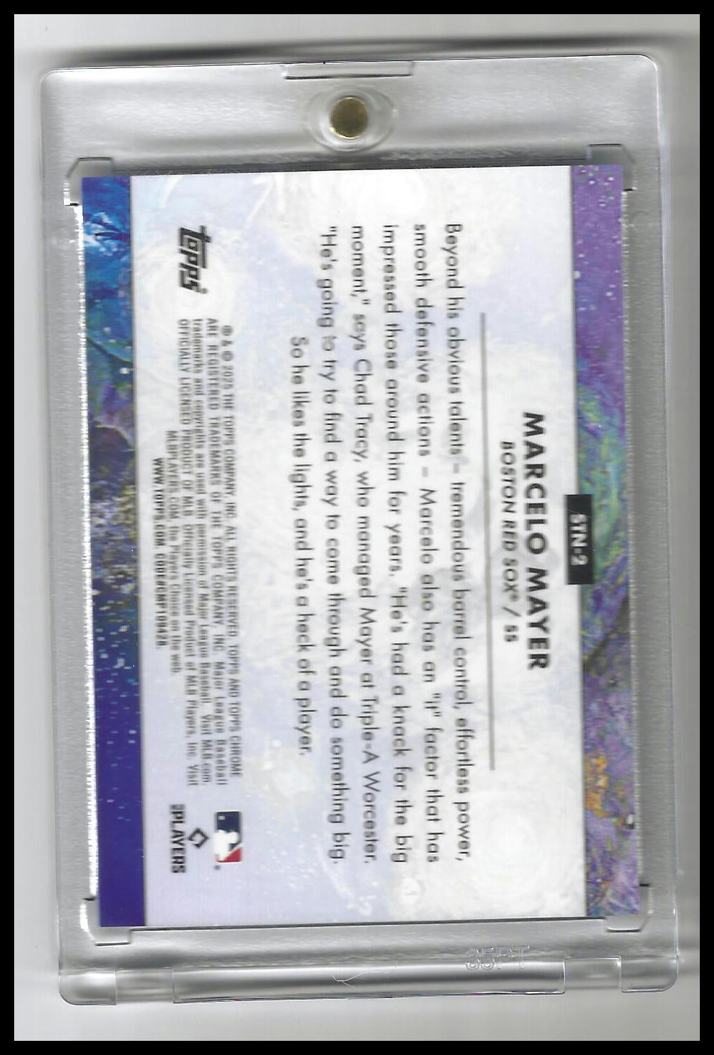 2025 Topps Chrome Cosmic #STN-2 Marcelo Mayer Stars in the Night