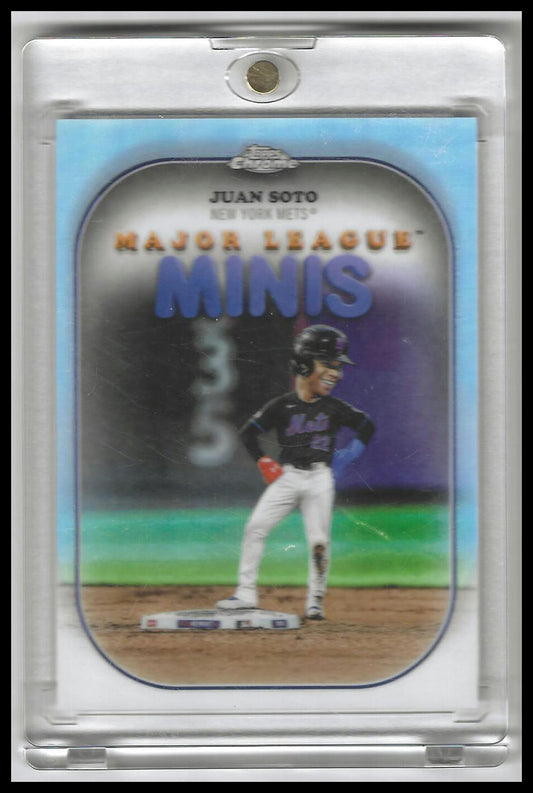 2025 Topps Chrome Update #MM-5 Juan Soto Major League Minis