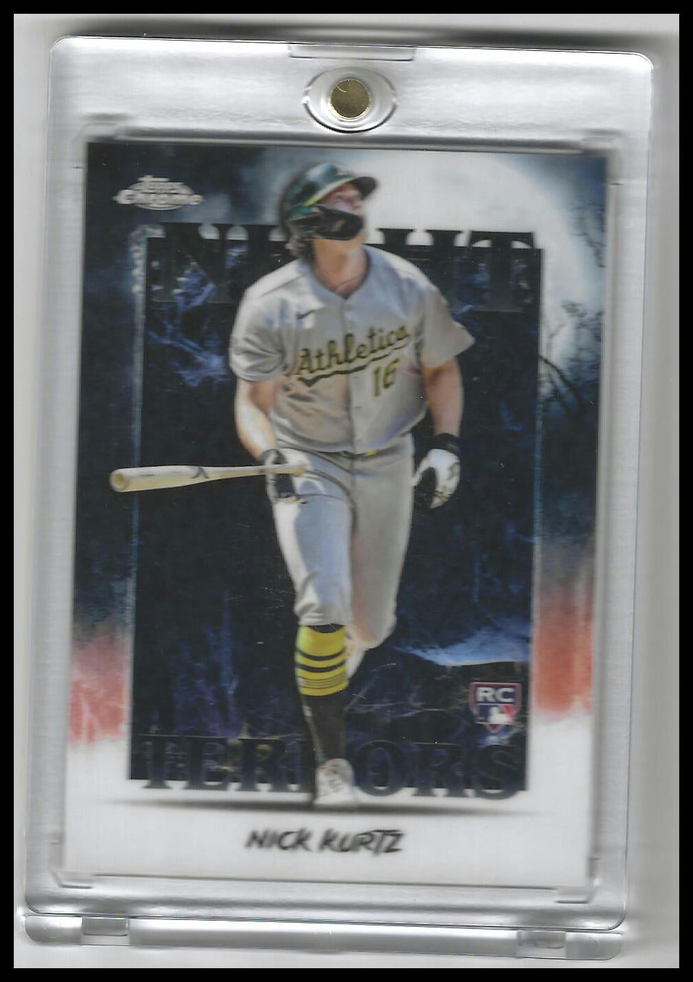2025 Topps Chrome Update #NT-5 Nick Kurtz Night Terrors