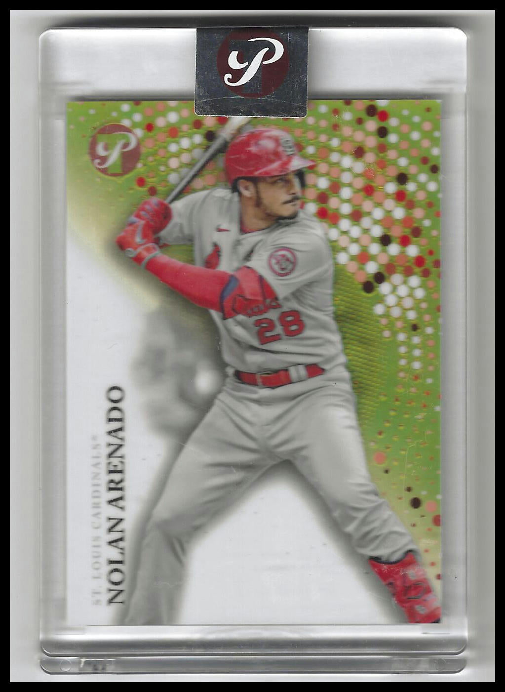 2022 Topps Pristine #177 Nolan Arenado Gold Refractor #/50