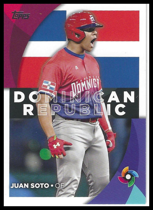 2023 Topps #WBC-7 Juan Soto 2023 World Baseball Classic Stars