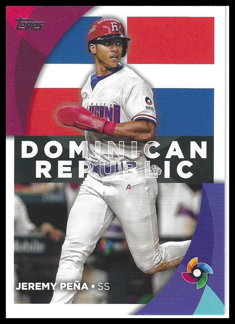 2023 Topps #WBC-55 Jeremy Peña 2023 World Baseball Classic Stars
