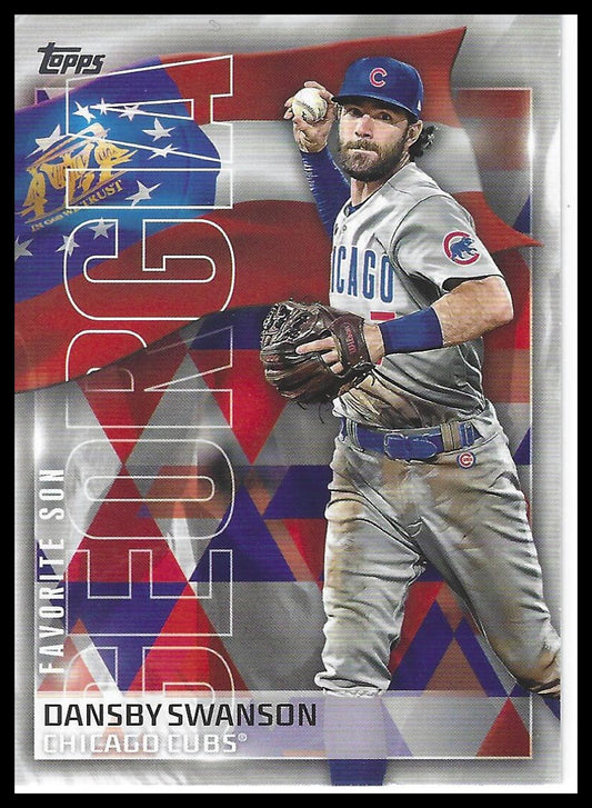 2023 Topps #FS-6 Dansby Swanson Favorite Sons