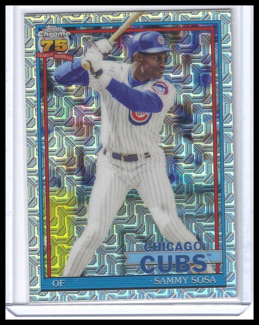 2026 Topps #91C-88 Sammy Sosa 1991 Topps 35th Anniversary Chrome