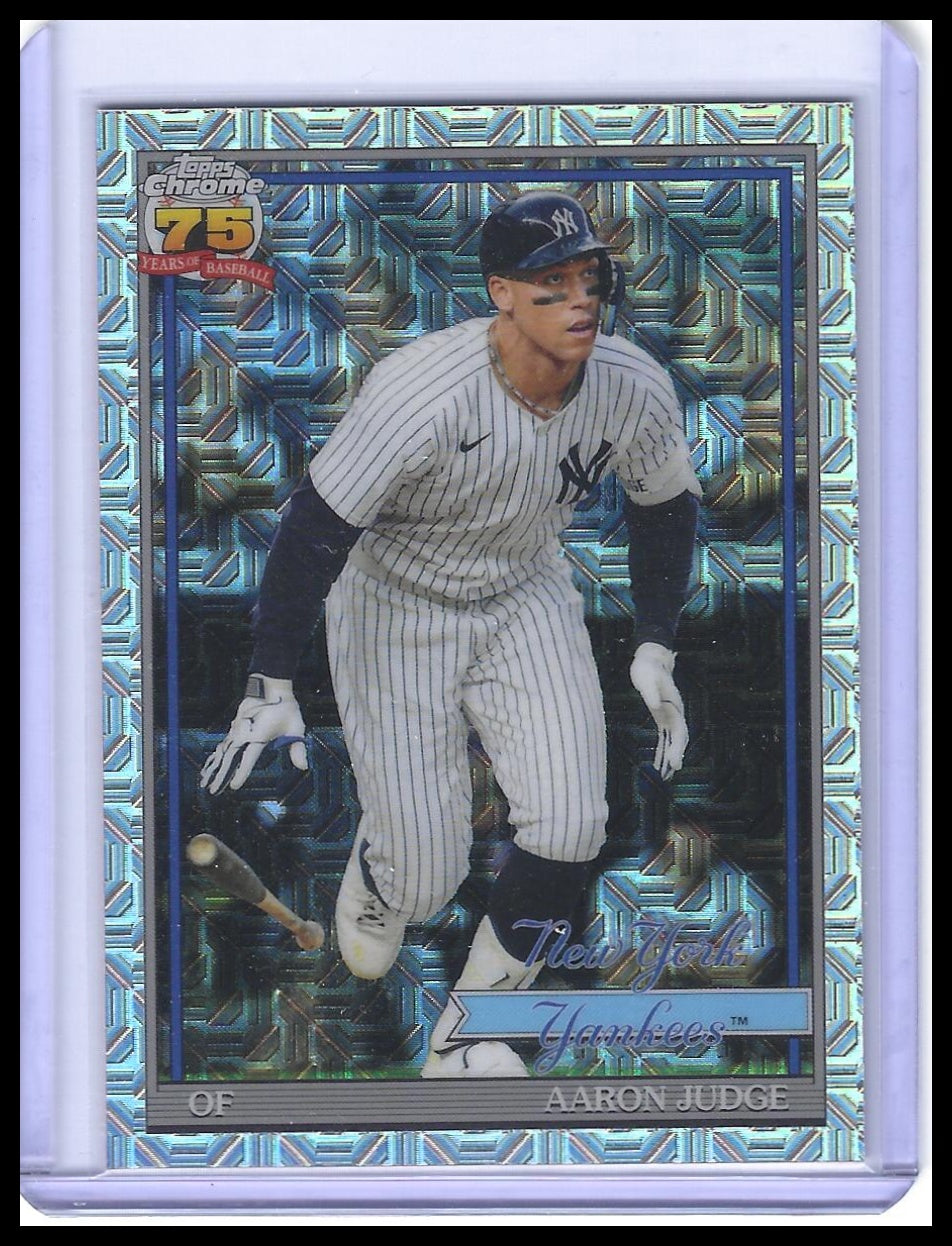 2026 Topps #91C-82 Aaron Judge 1991 Topps 35th Anniversary Chrome