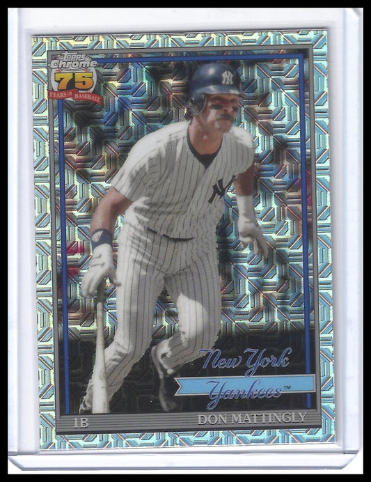 2026 Topps #91C-29 Don Mattingly 1991 35th Anniversary Chrome (Series One)