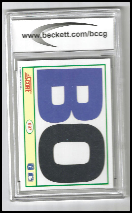 1990 Score #697 BO BCCG Mint 10