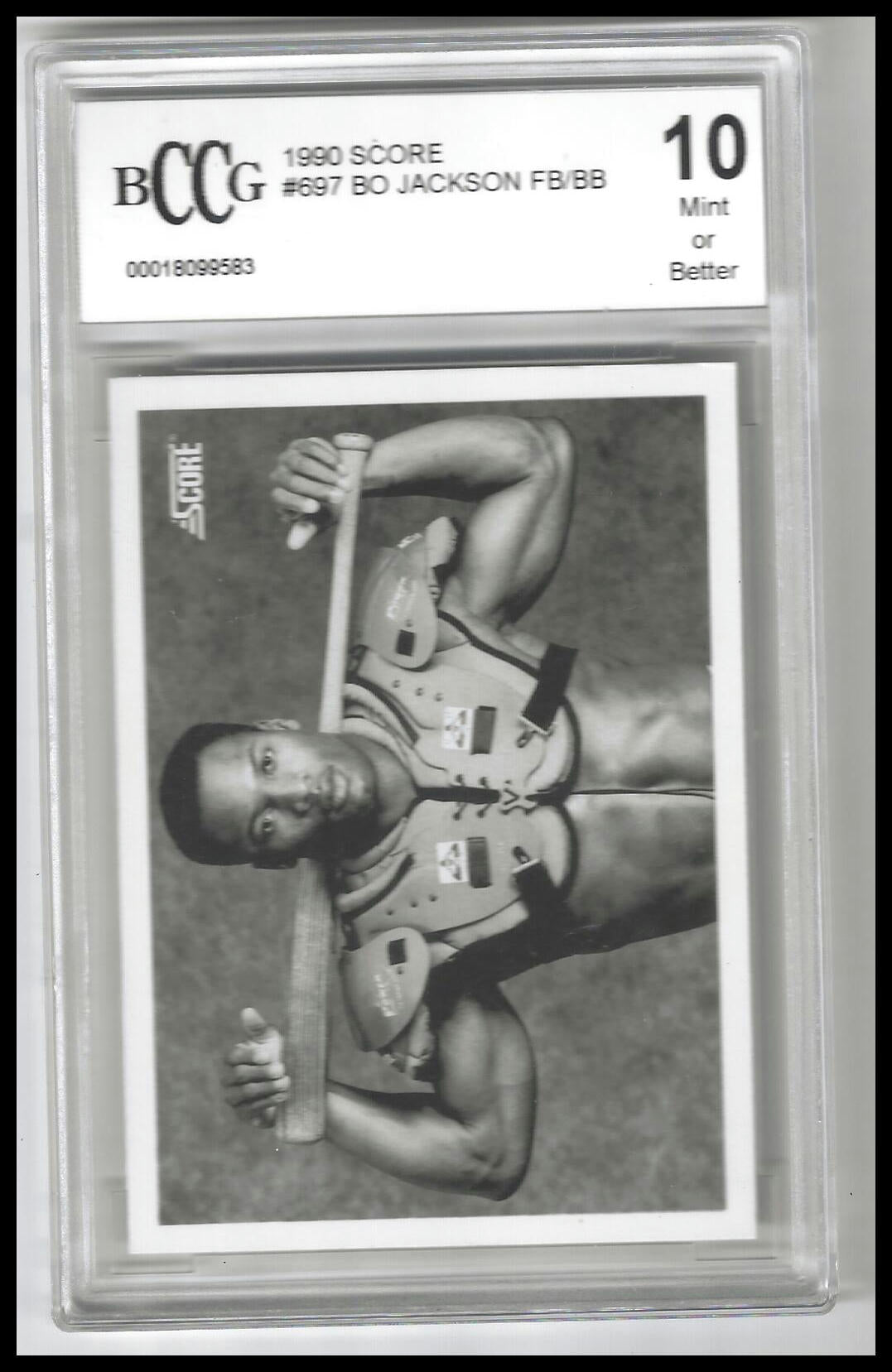 1990 Score #697 BO BCCG Mint 10