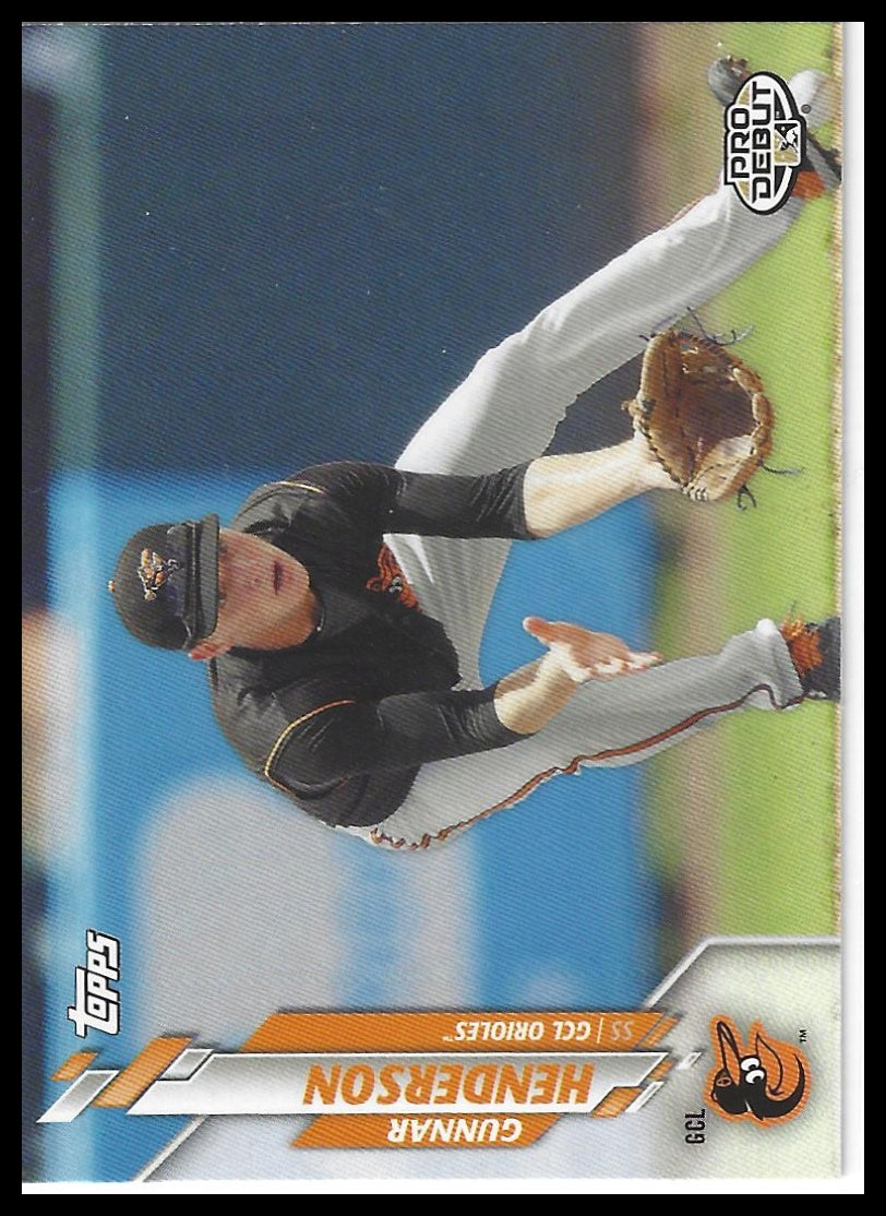 2020 Topps Pro Debut #PD-171 Gunnar Henderson