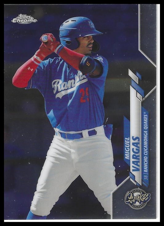 2020 Topps Pro Debut #PDC-98 Miguel Vargas Chrome