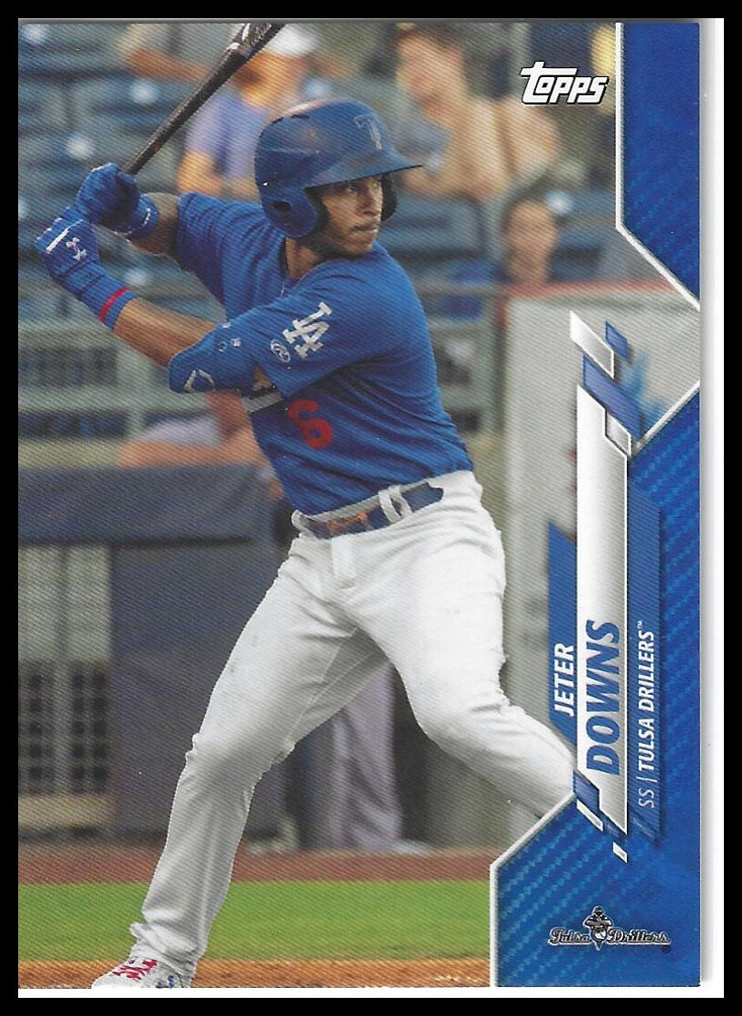 2020 Topps Pro Debut #PD-167 Jeter Downs Blue #/150