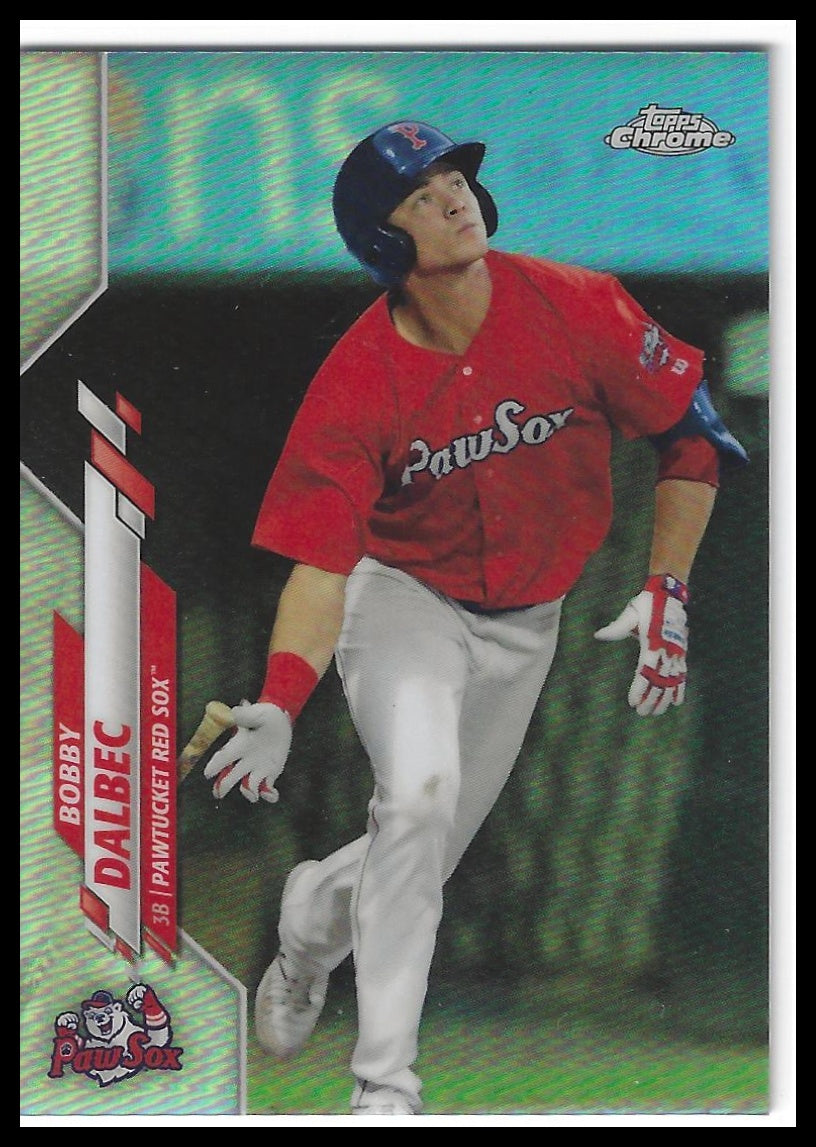 2020 Topps Pro Debut #PDC-8 Bobby Dalbec Chrome Refractor #/99