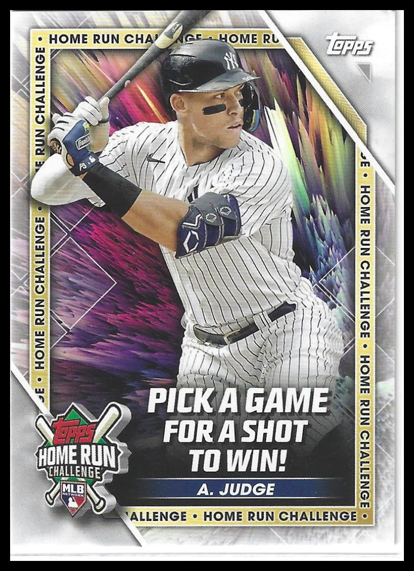 2023 Topps #HRC-29 Aaron Judge Home Run Challenge (Series Two)