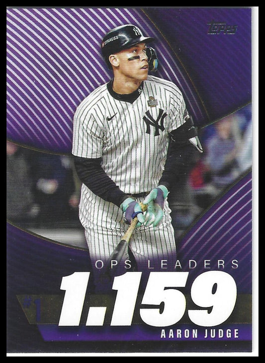 2025 Topps #OPS-1 Aaron Judge OPS Leaders