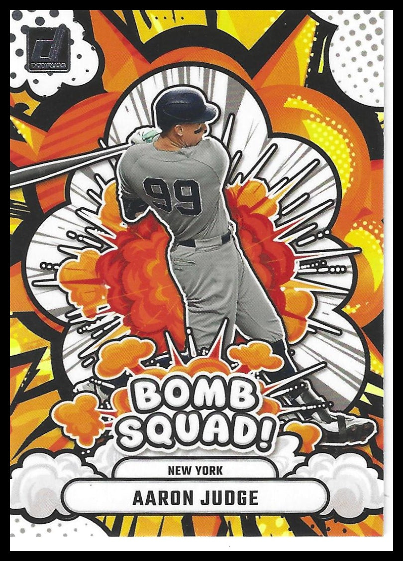 2025 Donruss #18 Aaron Judge Bomb Squad