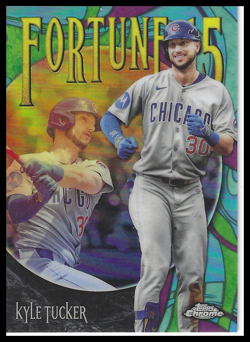 2025 Topps Chrome Update #F15-5 Kyle Tucker Fortune 15