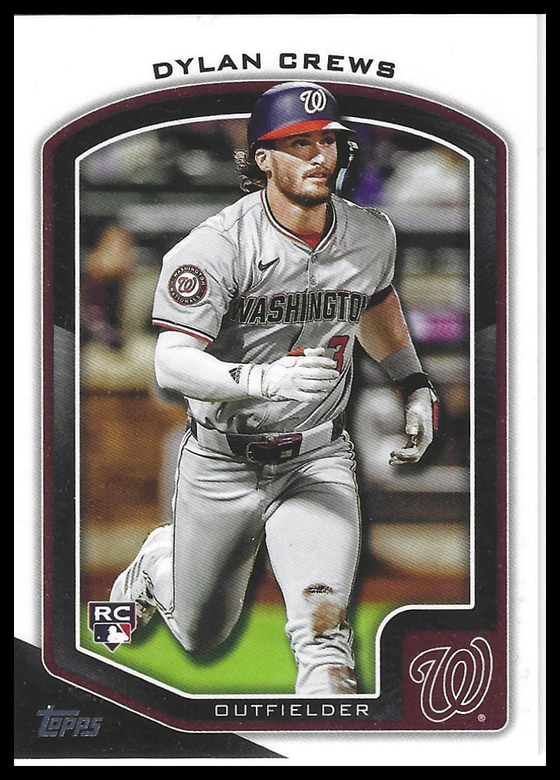 2025 Topps #100 Dylan Crews Flagship Collection (Series Two)