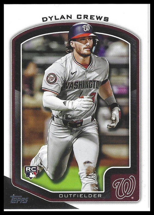 2025 Topps #100 Dylan Crews Flagship Collection (Series Two)