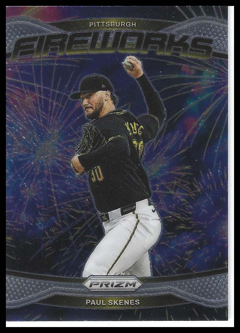 2025 Panini Prizm #2 Paul Skenes Fireworks