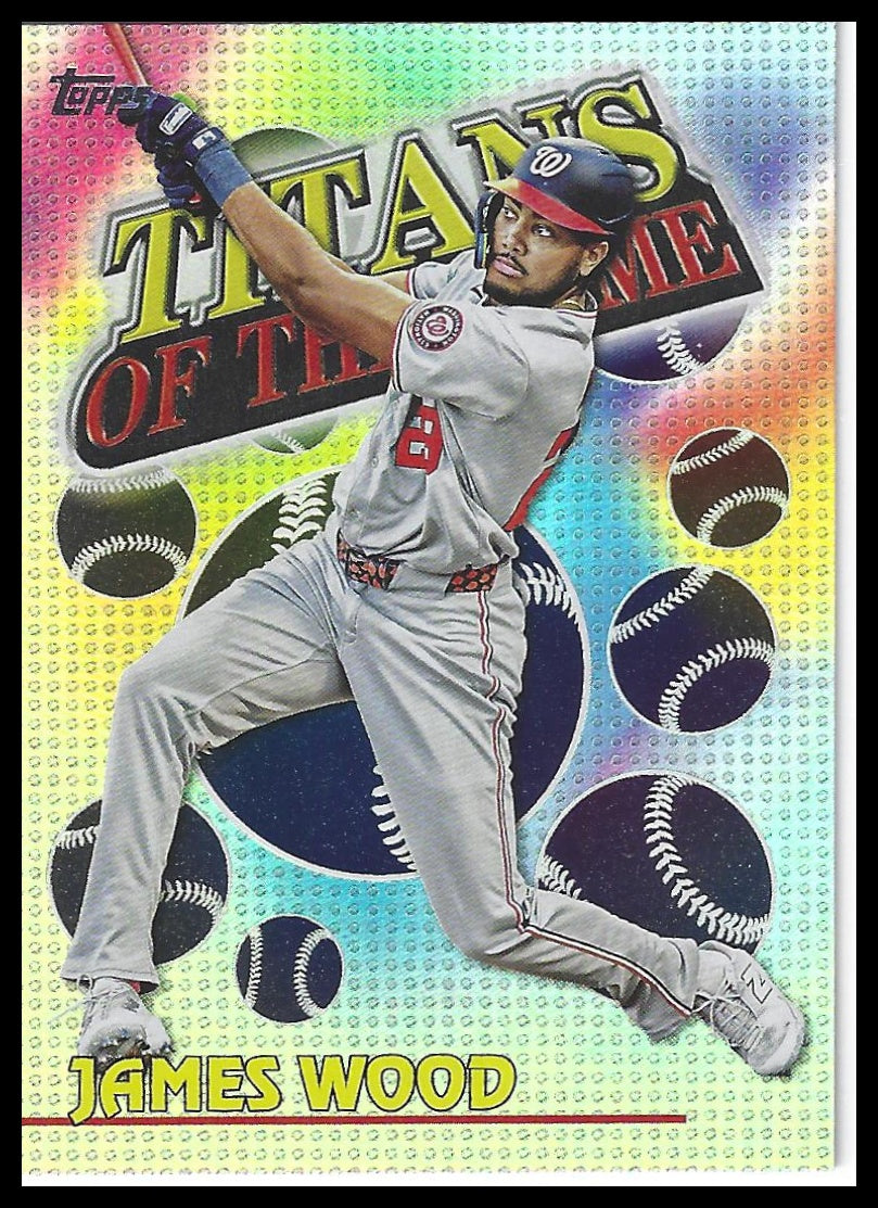2026 Topps #TOG-15 James Wood Titans of the Game