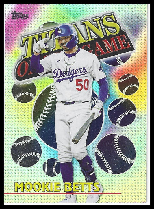 2026 Topps #TOG-8 Mookie Betts Titans of the Game