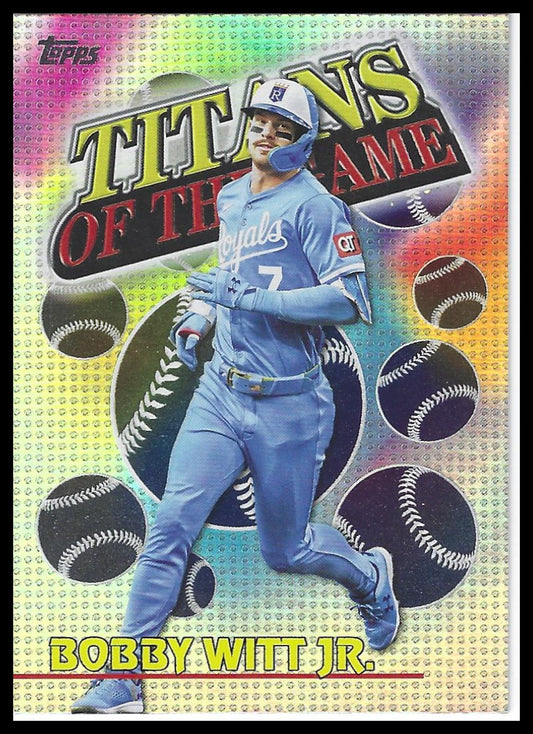 2026 Topps #TOG-16 Bobby Witt Jr. Titans of the Game