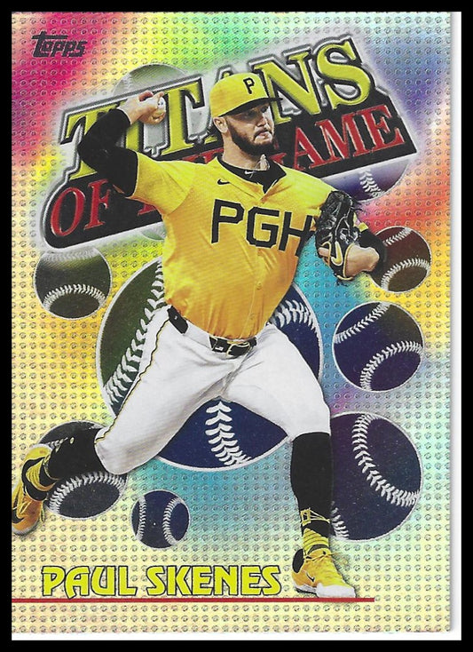 2026 Topps #TOG-14 Paul Skenes Titans of the Game