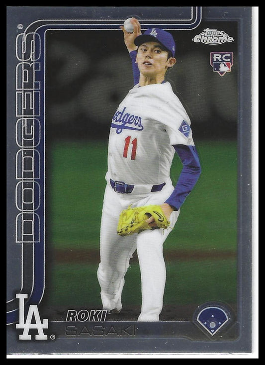 2025 Topps Chrome #217 Roki Sasaki