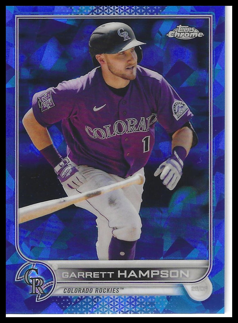 2022 Topps Chrome Sapphire Edition #234 Garrett Hampson
