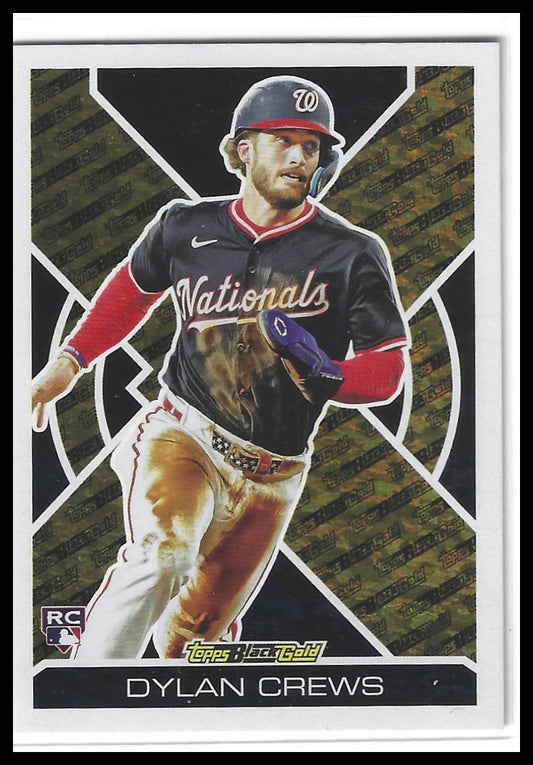 2025 Topps Update #BG-11 Dylan Crews Topps Black Gold